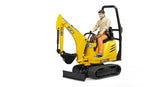 Bruder® JCB Micro Excavator 8010 with Construction Worker