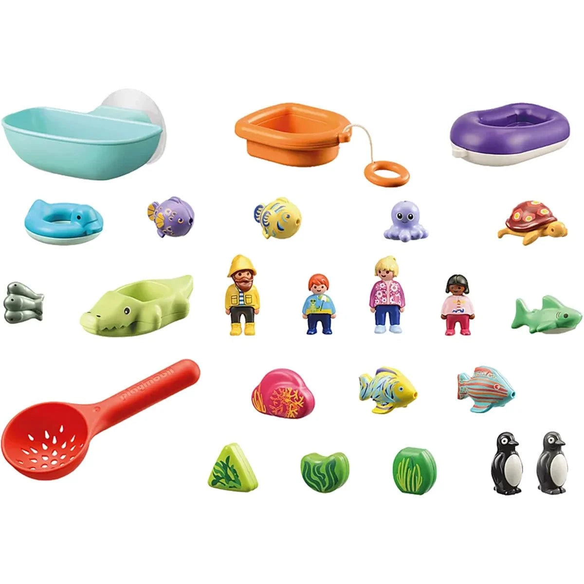 lokalisere tjære Fjendtlig Playmobil 1.2.3 Advent Calendar - Bathtime Fun 71086 – Growing Tree Toys