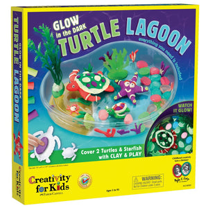 Creativity for Kids: Glow in the Dark Turtle Lagoon