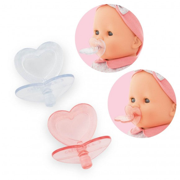 Corolle Dolls Baby Pacifiers - Set of 2 (2 sizes)