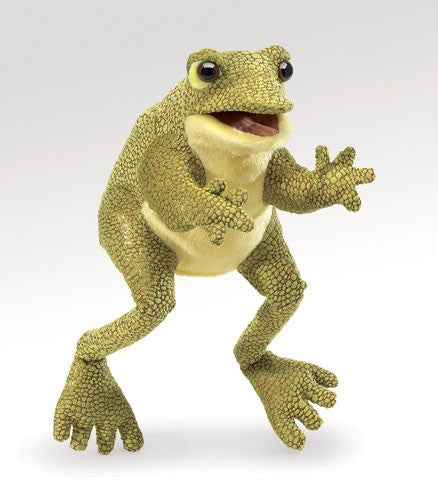 Folkmanis® Hand Puppet: Funny Frog