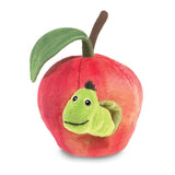 Folkmanis® Hand Puppet: Worm in Apple Puppet
