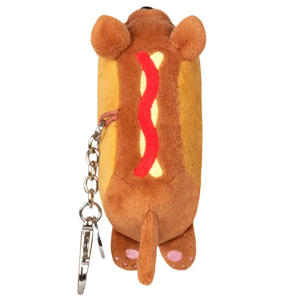 Dachshund Keychain, Dachshund as Hot Dog, Wiener Dog, Food
