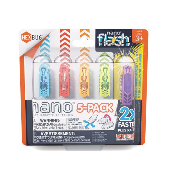 HexBug® Nano® Flash™ 5-pack