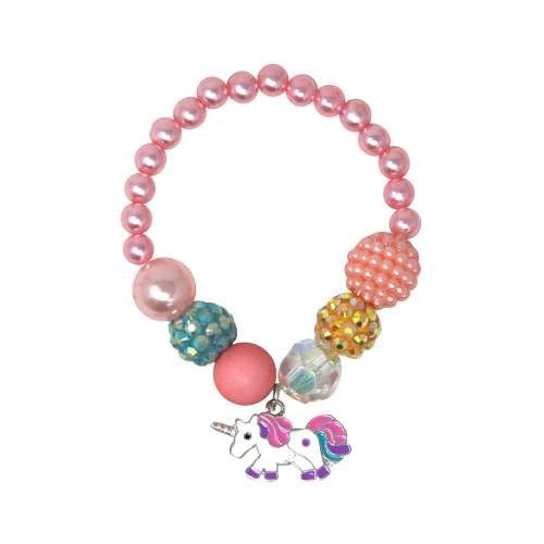 Pink Poppy My Little Unicorn Bracelet