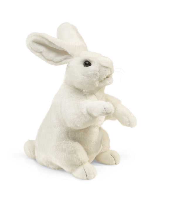 Folkmanis® Hand Puppet: Standing White Rabbit