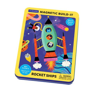 Mudpuppy Magnetic Build-It - Rocket Ships