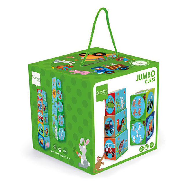 Stacking Tower Jumbo Farm Growing Tree Toys