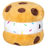 Squishable®  Snugglemi Snackers Cookie Ice Cream Sandwich 4.5"