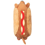 Squishable®  Snugglemi Snackers Dachshund Hot Dog 6"