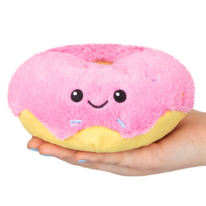 Squishable®  Snugglemi Snackers Pink Donut 6"