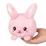 Squishable®  Snugglemi Snackers Pink Fluffy Bunny 6"
