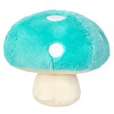 Squishable®  Snugglemi Snackers Turquoise Mushroom 6"