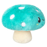 Squishable®  Snugglemi Snackers Turquoise Mushroom 6"