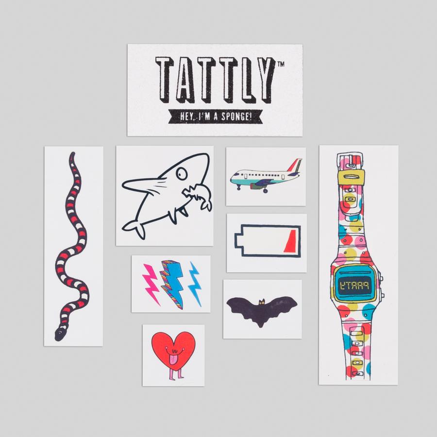 Tattly Set Kids Mix Four Tattoos – Growing Tree Toys