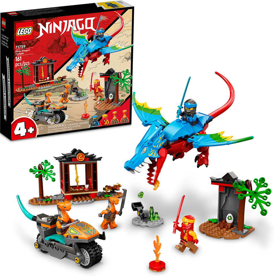 LEGO® NINJAGO® Ninja Dragon Temple 71759 – Growing Tree Toys