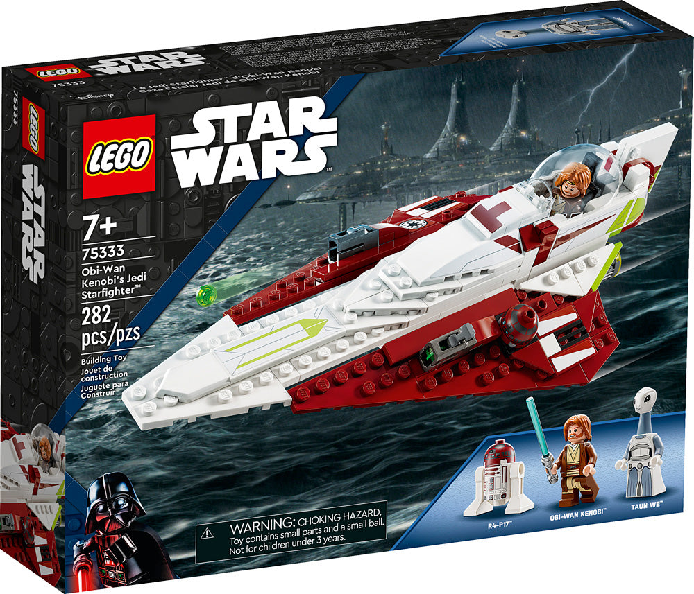 Lego Star Wars Obi-Wan Kenobi Jedi Starfighter 75333