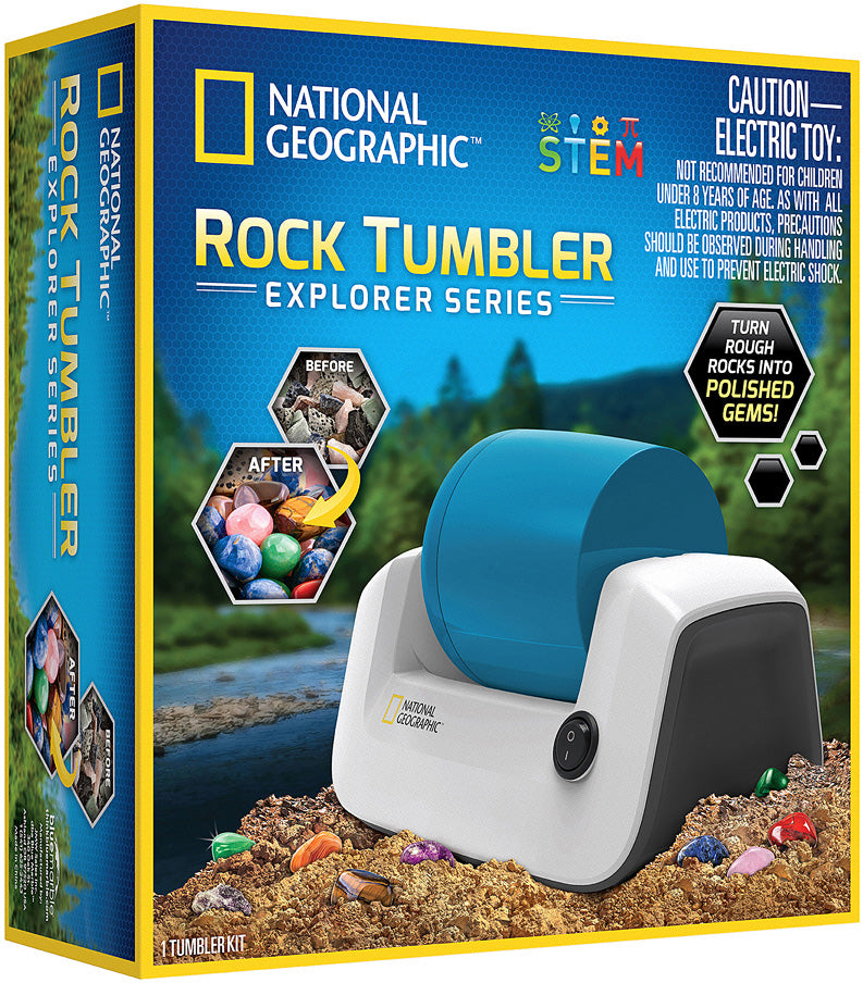 Starter Rock Tumbler Kit - Rock Polisher for Kids and Adults