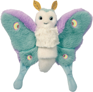Douglas Cuddle Bugs Juniper Luna Moth Puppet 10"