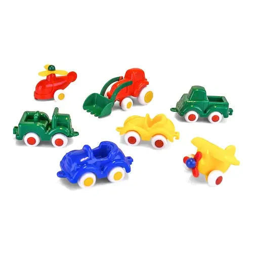 Viking Toys Mini Chubbies 7 Piece Mixed Vehicles Set Growing Tree Toys