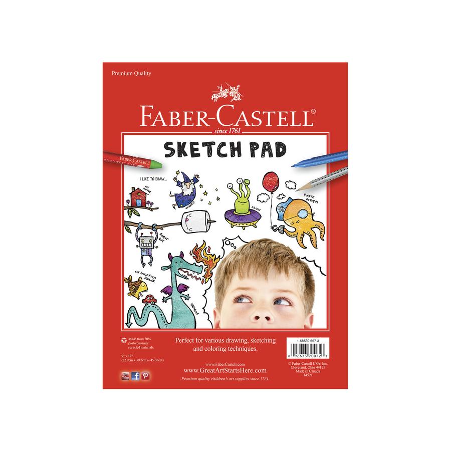 Faber-Castell Sketch Pad – Growing Tree Toys