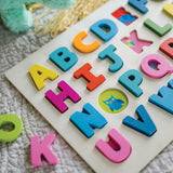 MindWare Wood Alphabet Puzzle