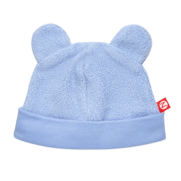Zutano Baby Cozie Hat Light Blue