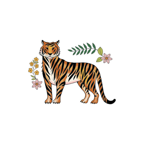 Tattly Pairs Regal Tiger Tattoo