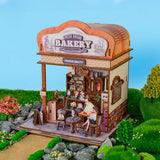 Hands Craft DIY Miniature House Kit: Fresh Bakery