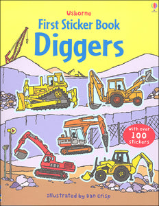 Usborne First Sticker Book Diggers