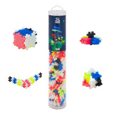Plus-Plus® Open Play Tube - 240pc Glow Mix