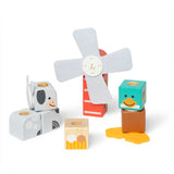 Melissa & Doug® Blockables™ Farm Friends Play Set