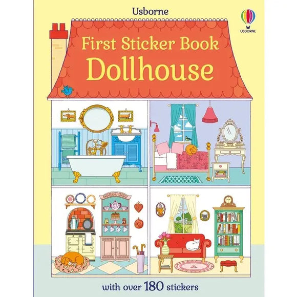 Usborne First Sticker Book: Dollhouse – Growing Tree Toys