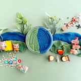 Earth Grown KidDough: Bagged Sensory Kit - Camping