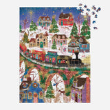 Galison Puzzle 1000 piece Twinkletown Express