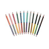 eeBoo Double-Sided Color Pencils 12 Piece Fawn & Sun