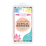 Magic Stix Dual Tipped Washable Acrylic Marker 12pk