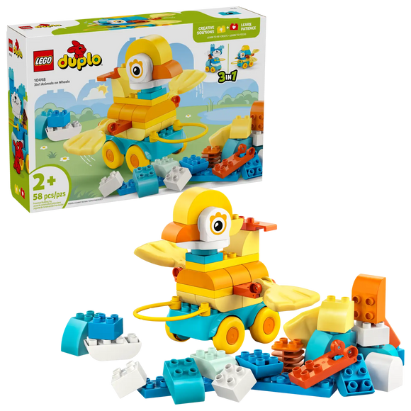 LEGO® DUPLO® 3in1 Animals on Wheels 10448