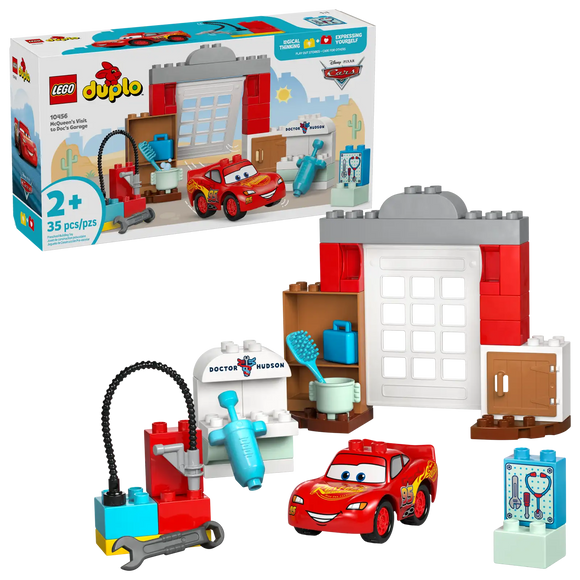 LEGO® DUPLO® Disney McQueen's Visit to Doc's Garage 10456