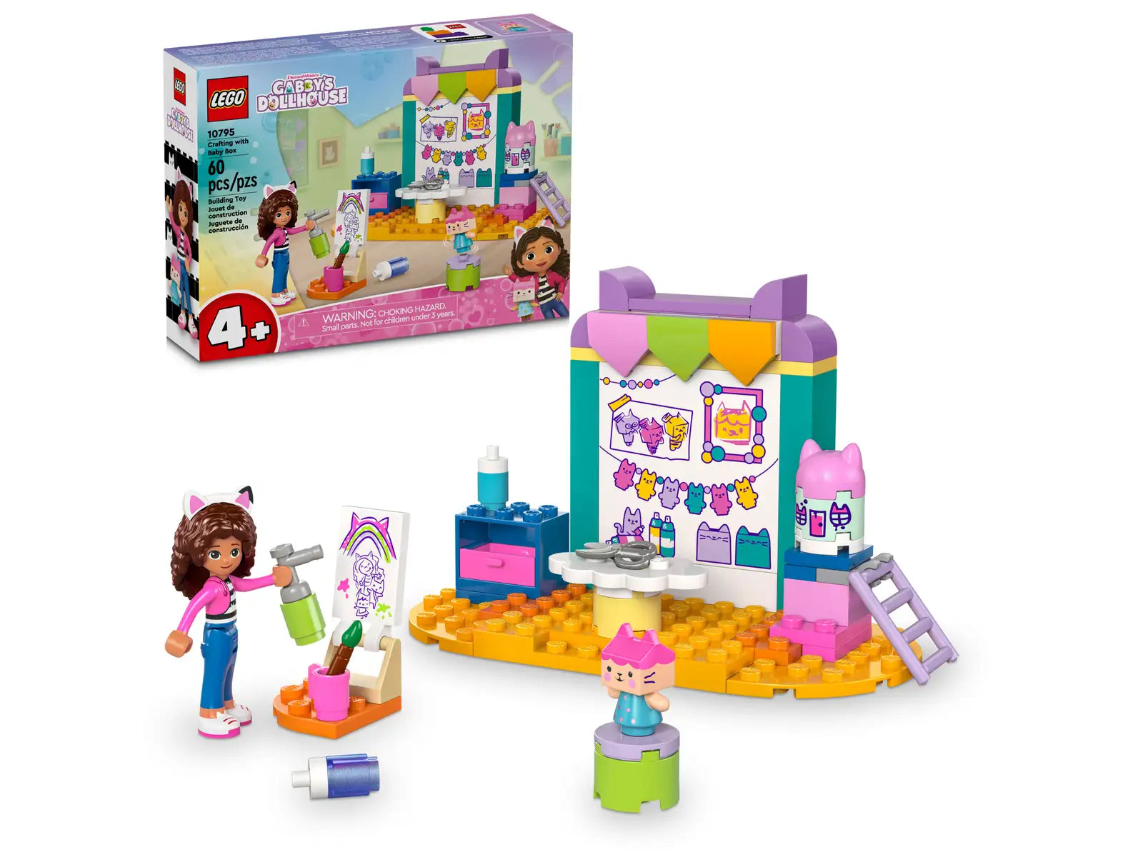 LEGO® Gabby's Dollhouse Crafting with Baby Box 10795 – Growing