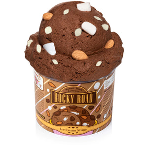Kawaii Slime: Rocky Road Scented Ice Cream Pint Slime
