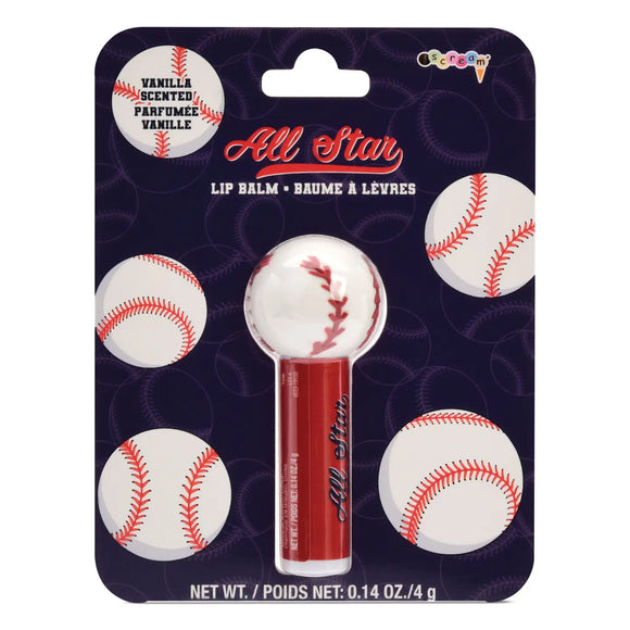 iScream® Lip Balm: All Star Baseball