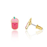 Girl Nation Boba Tea Bliss Cutie Stud Earrings