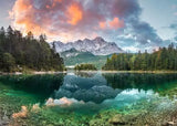Ravensburger Puzzle 1000 piece Zugspitze at the Eibsee, Germany
