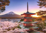 Ravensburger Puzzle 1000 piece Mount Fuji Cherry Blossom View