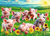 Ravensburger Puzzle 60 Piece Precious Piglets