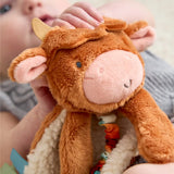 Itzy Ritzy Itzy Friends Lovey™ Plush - Highland Cow