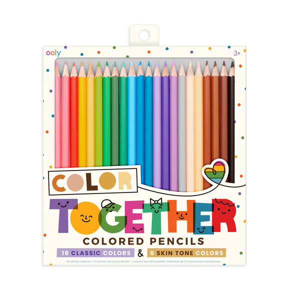 Ooly Color Together Colored Pencils - Set of 24