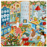 eeBoo 1000 Piece Puzzle Swedish Holiday Kitchen