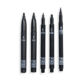Ooly® The Ink Works: Assorted Black Markers (Set of 5)